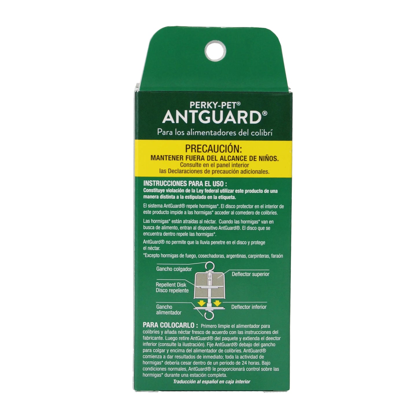 (2 Pack) Ant Guard plus for Hummingbird Feeders, Red, 1 Pack